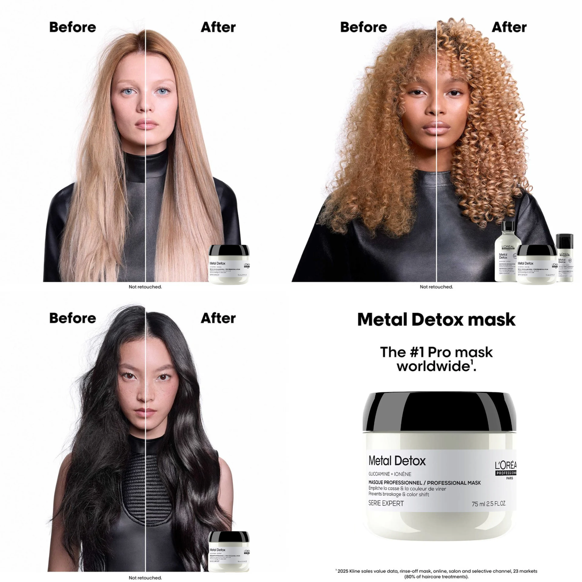 L’Oréal Professionnel Serie Expert Mini Metal Detox Mask (Anti-metal protective & nourishing hair mask)