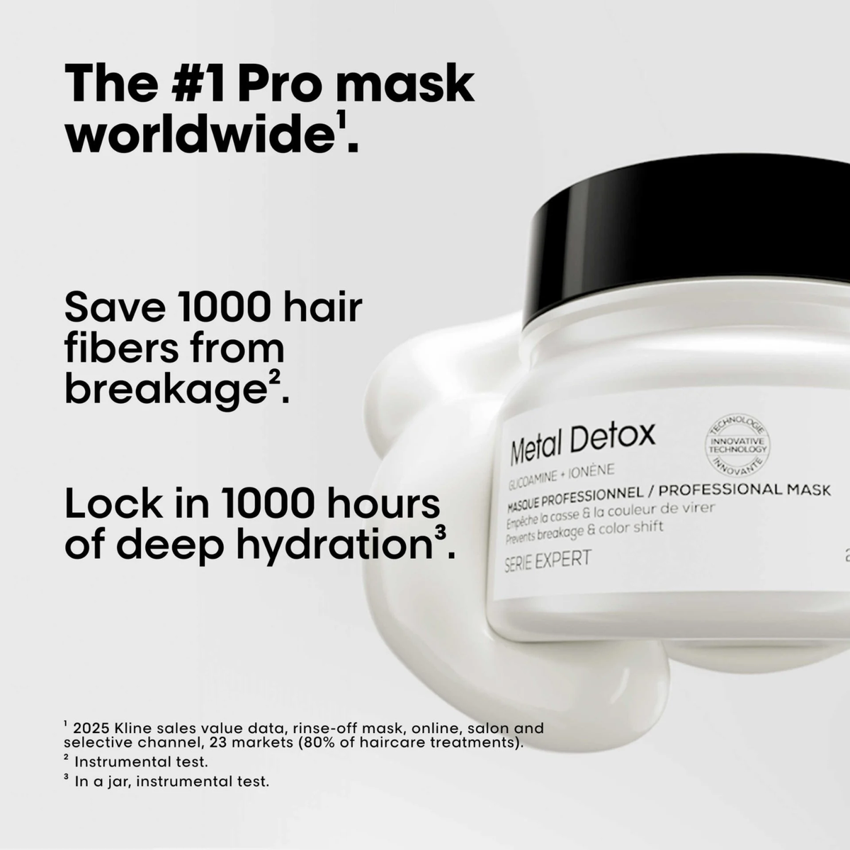 L'Oréal Professionnel Metal Detox Mask (Restoring hair mask)