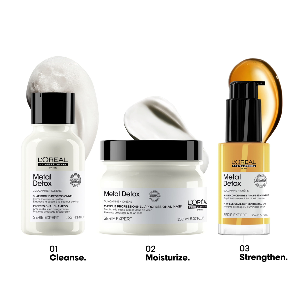 L'Oréal Professionnel Metal Detox Mask (Restoring hair mask)