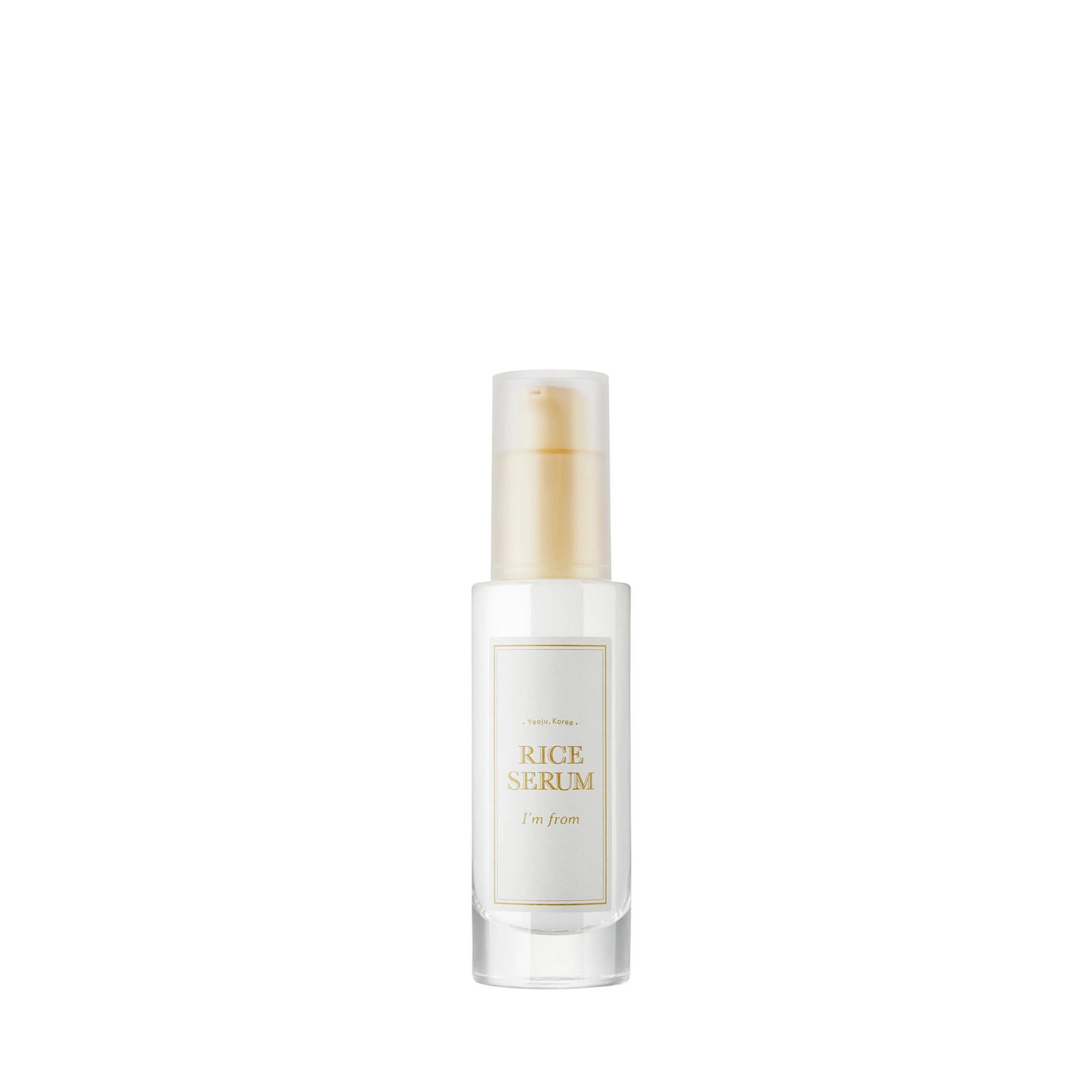 Moisturizing and brightening facial serum with rice extract by I'm From (I'm From Rice Serum)