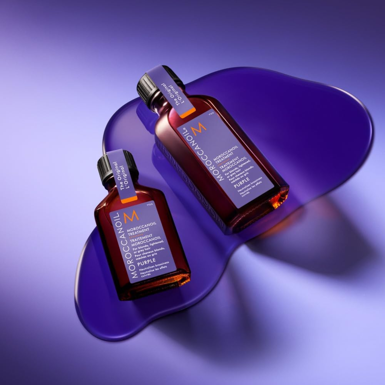 MoroccanOil Treatment Purple (Tone-correcting hair oil)