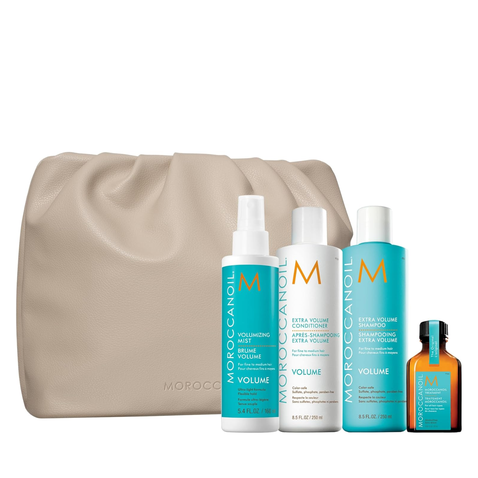 MoroccanOil Volume Holiday Gift Set (4in1 set for flat hair)