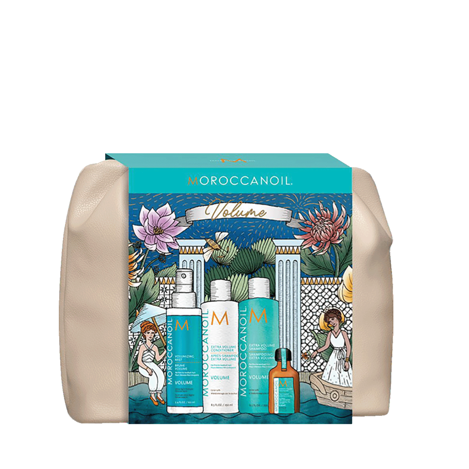 MoroccanOil Volume Holiday Gift Set (4in1 set for flat hair)