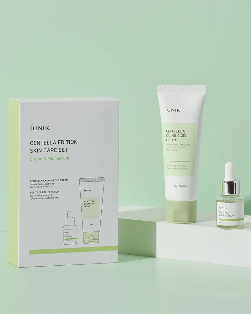 Skin care set by Iunik (Iunik Centella Edition Skin Care Set 2in1)